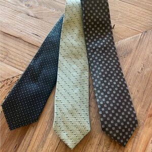 Jos. A. Banks  Tie Set - Black, Green, Brown